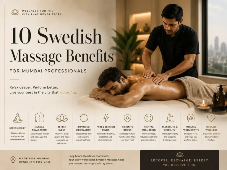 Swedish massage benefits for Mumbai professionals