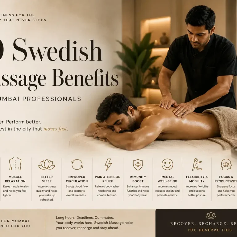 Swedish massage benefits for Mumbai professionals